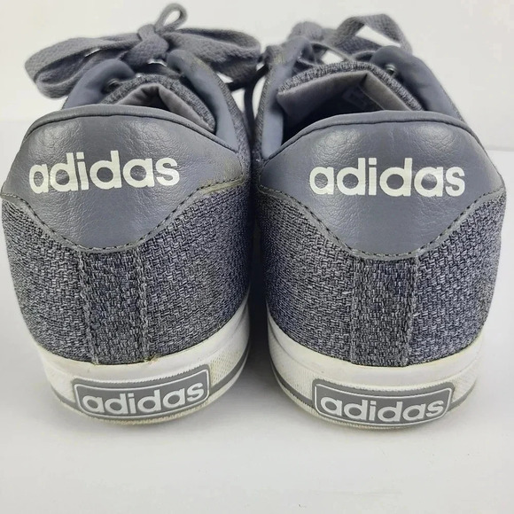 Adidas mens Neo Daily cloudfoam grey sneakers - Picture 7 of 9